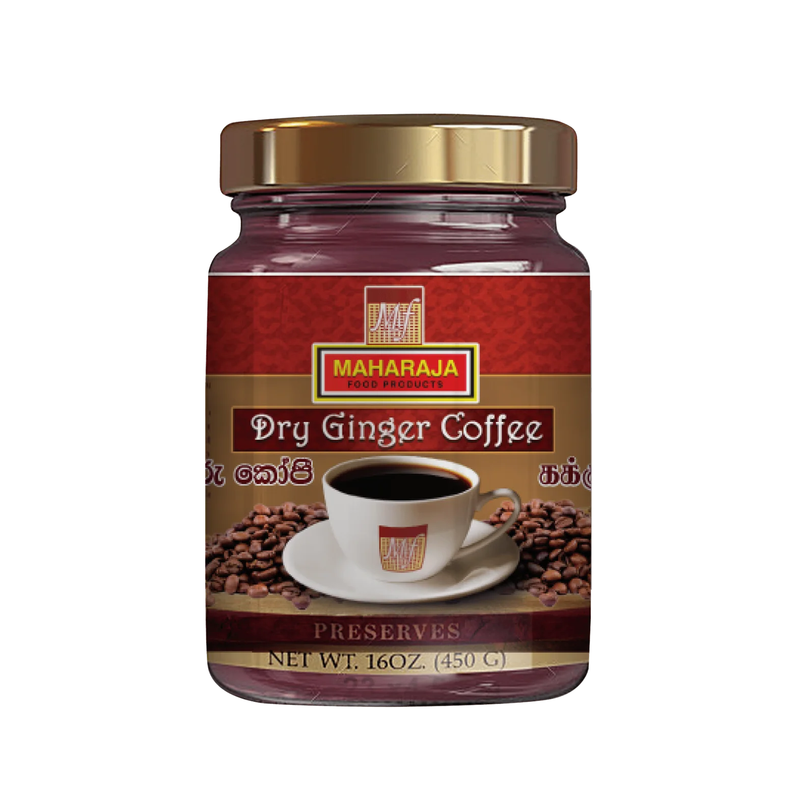 Dry ginger spicy coffee