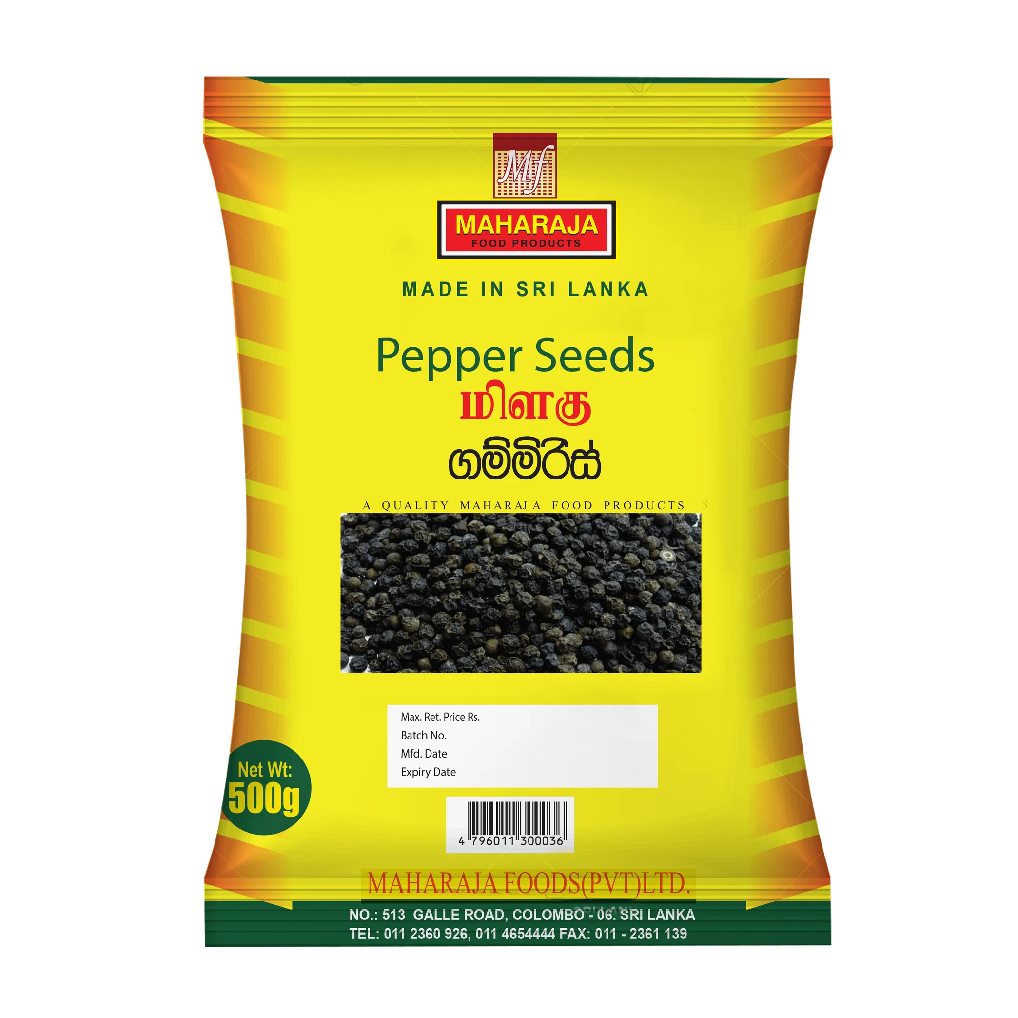 Whole Pepper Seeds